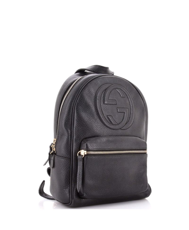 Soho Chain Backpack Leather