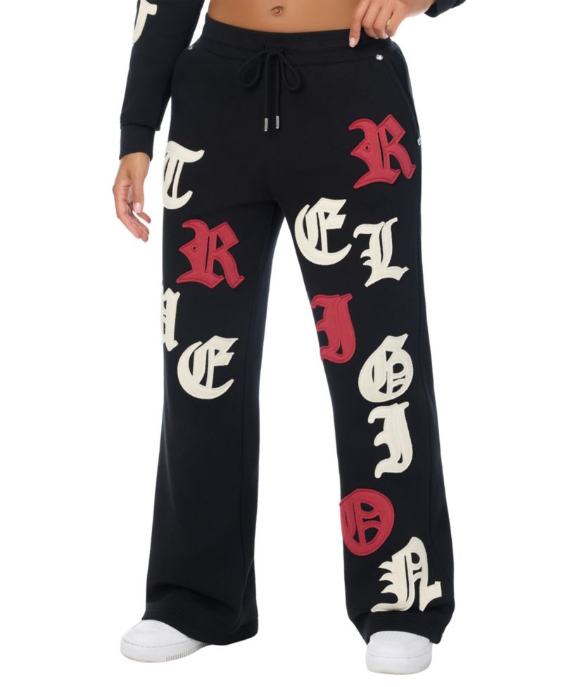 Women's Mid-Rise Straight-Leg Pull-On Pants