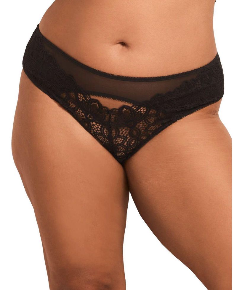 Plus Size Lace Elska Cheeky Panty
