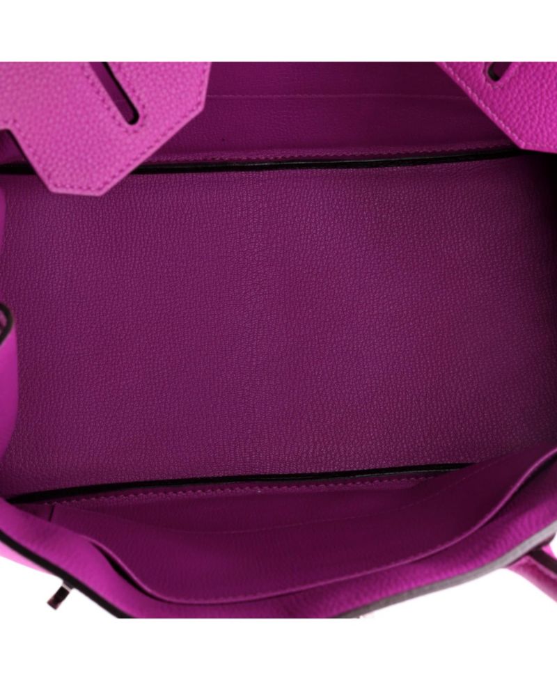 Birkin 30 Handbag Pink Togo with Palladium Hardware