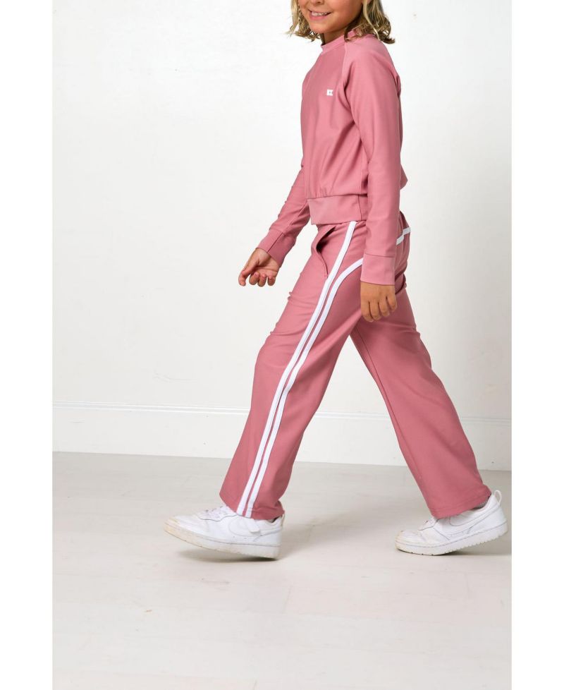 Girls' 2- 16 Wide Leg Sweatpants