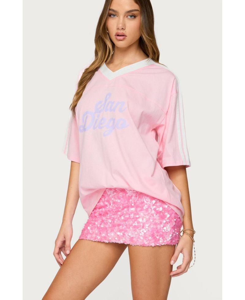 Women's San Diego Oversized T Shirt