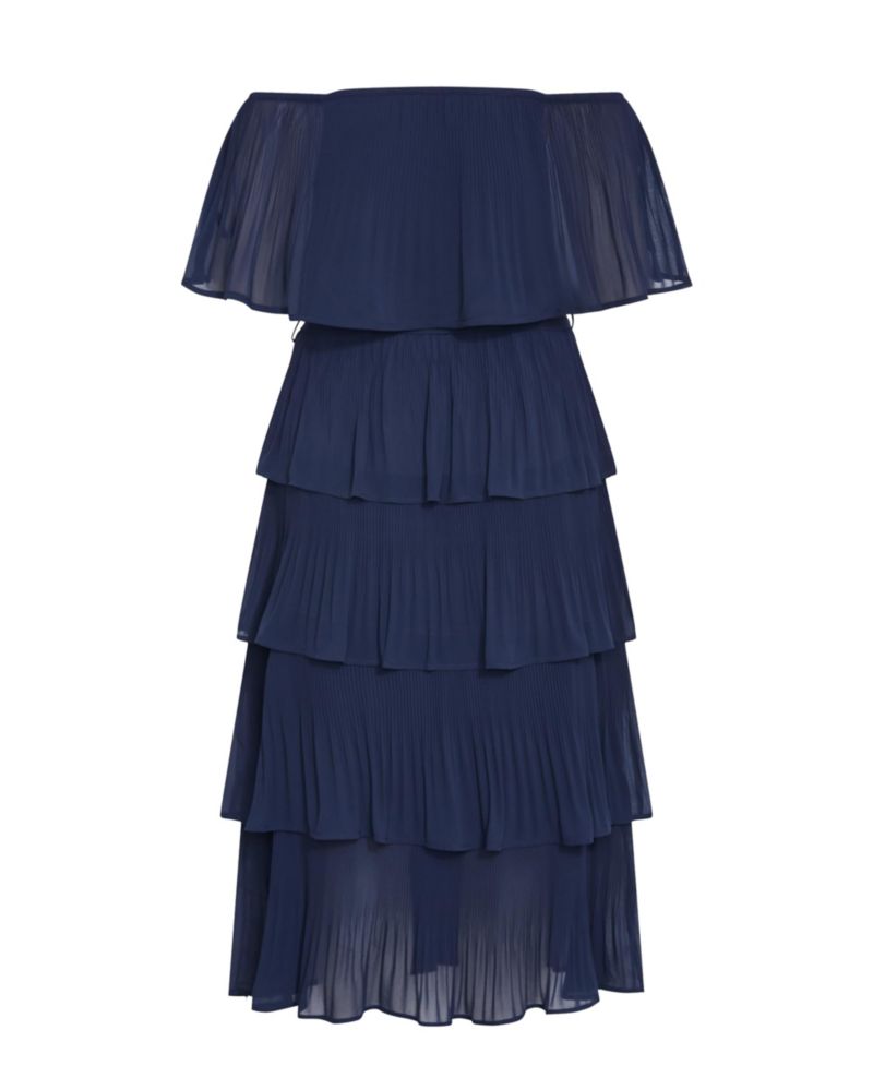 Women's Night Garden Tier Midi Dress