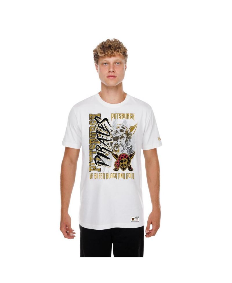 Men's White Pittsburgh Pirates 2026 City Connect Photo Real T-Shirt