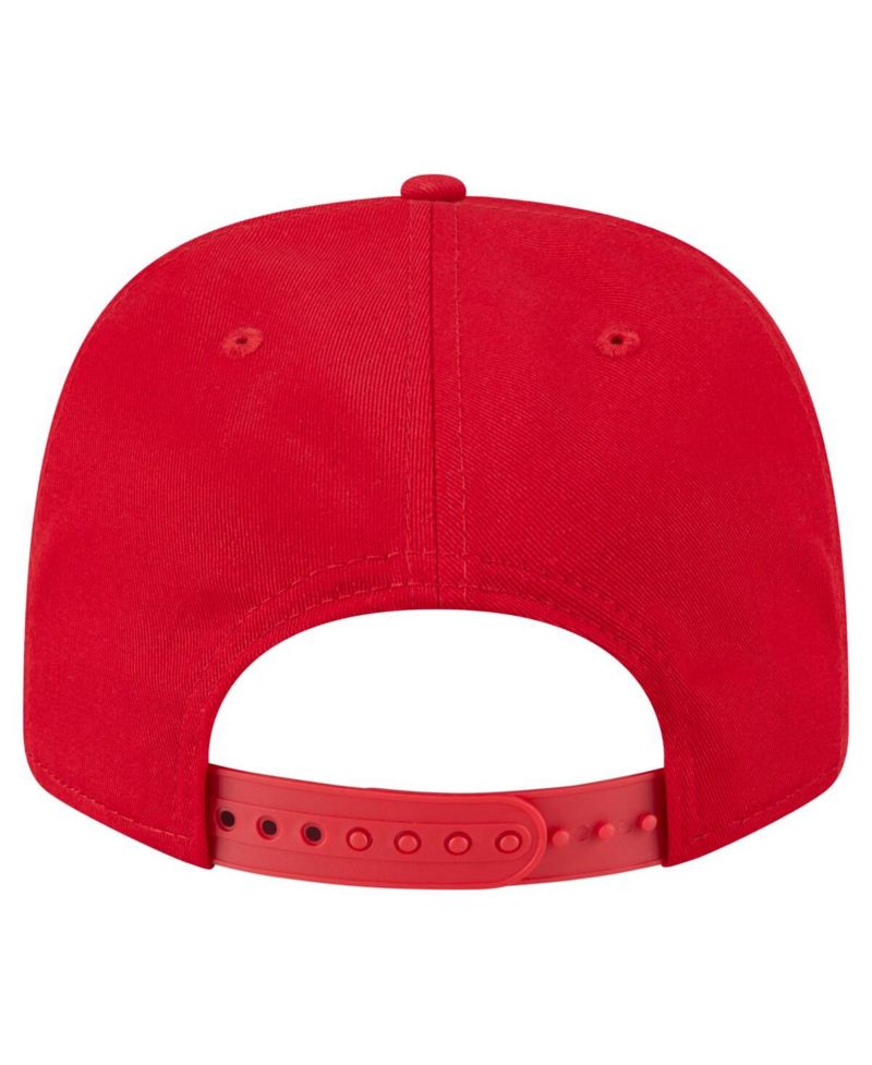 Men's Red Philadelphia Phillies Circle Patch 9SEVENTY Stretch-Snap Hat