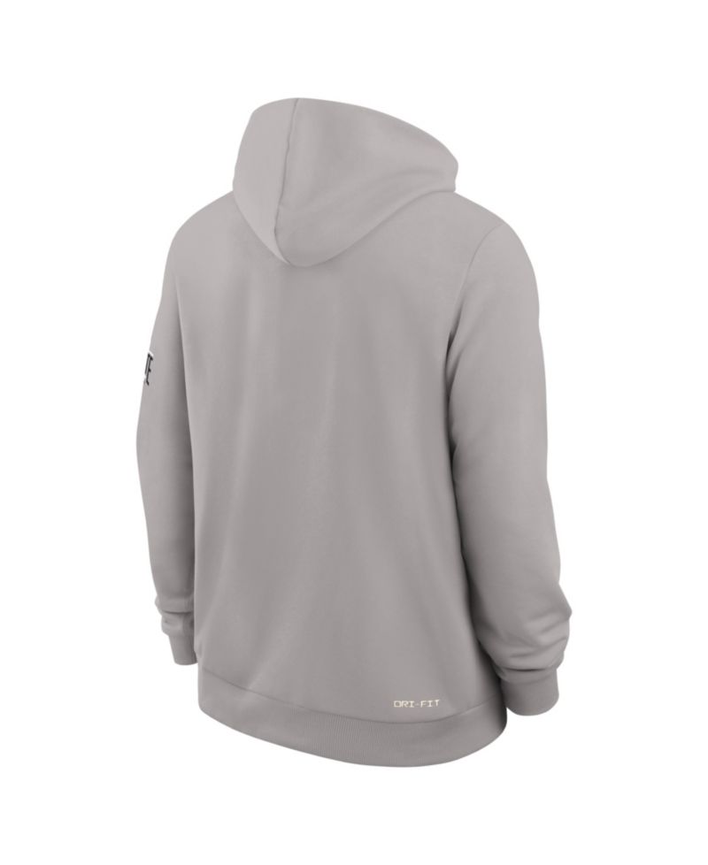 Men's Gray Ohio State Buckeyes 2026 Sideline Standard Issue Dri-FIT Hoodie