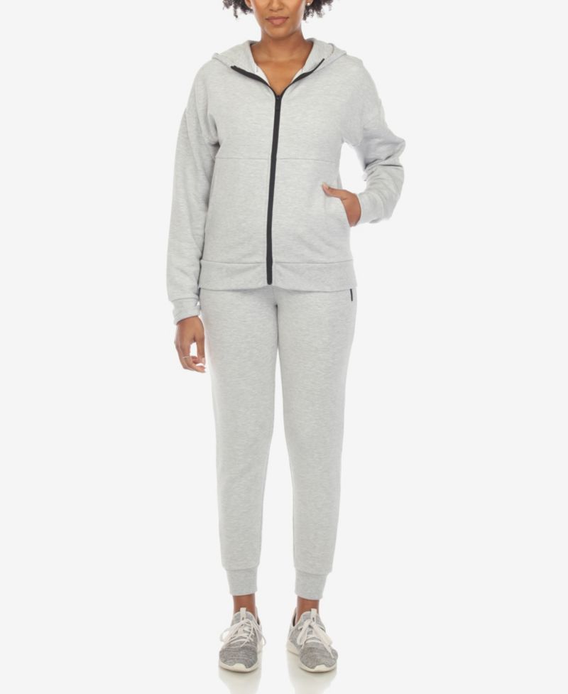 Women's Fleece Lined 2-Piece Tracksuit Set