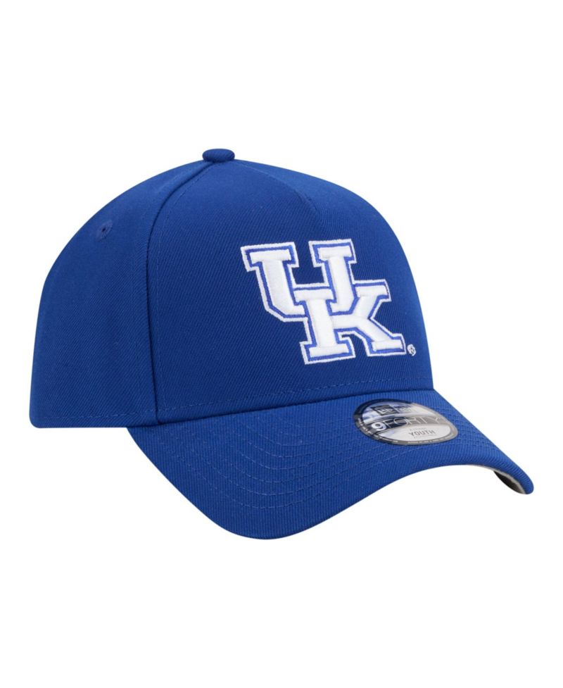 Big Boys and Girls Royal Kentucky Wildcats 9FORTY A-Frame Adjustable Hat
