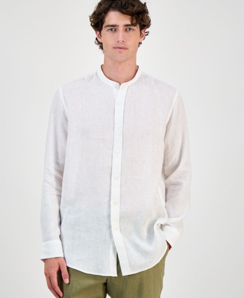 Men's 100% Linen Shirt