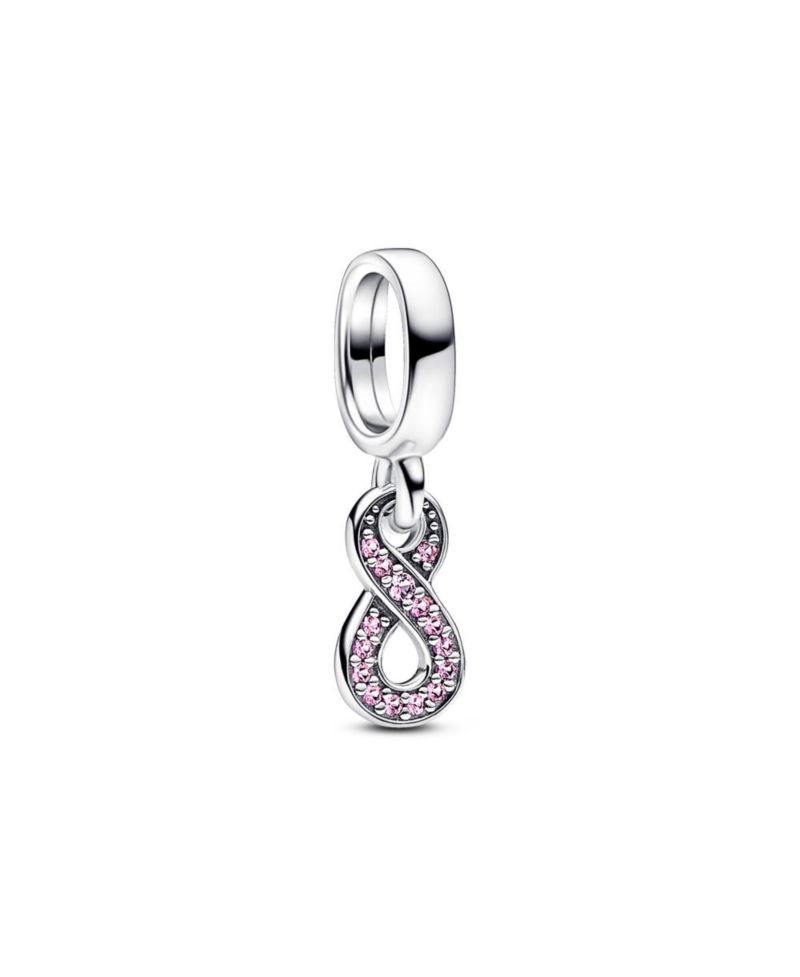 Crystals Sparkling Infinity Dangle Charm