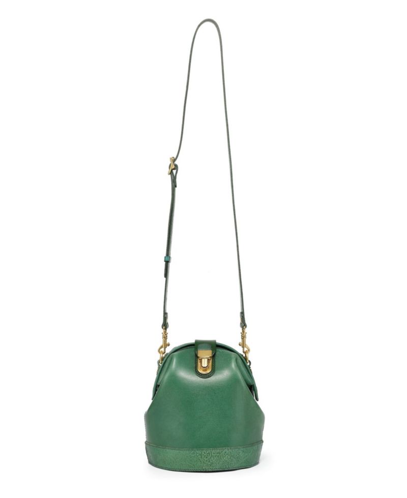 Doctor Mini Leather Bucket Crossbody Bag