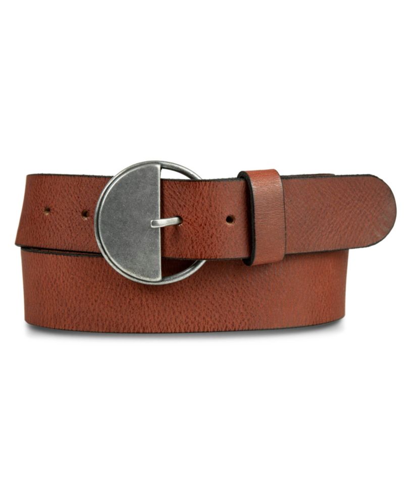 Women's Half Circle Statement Buckle Belt