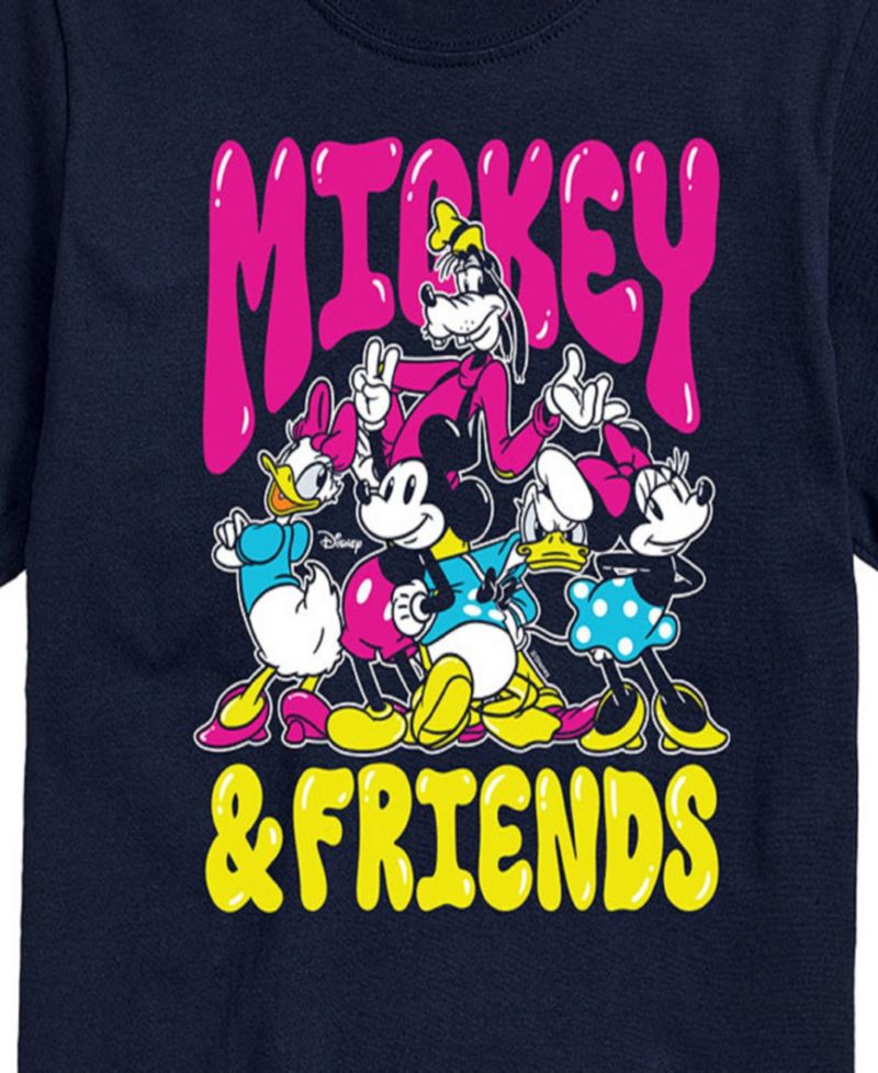 Men's Disney Mickey and Friends Short Sleeve Tee
