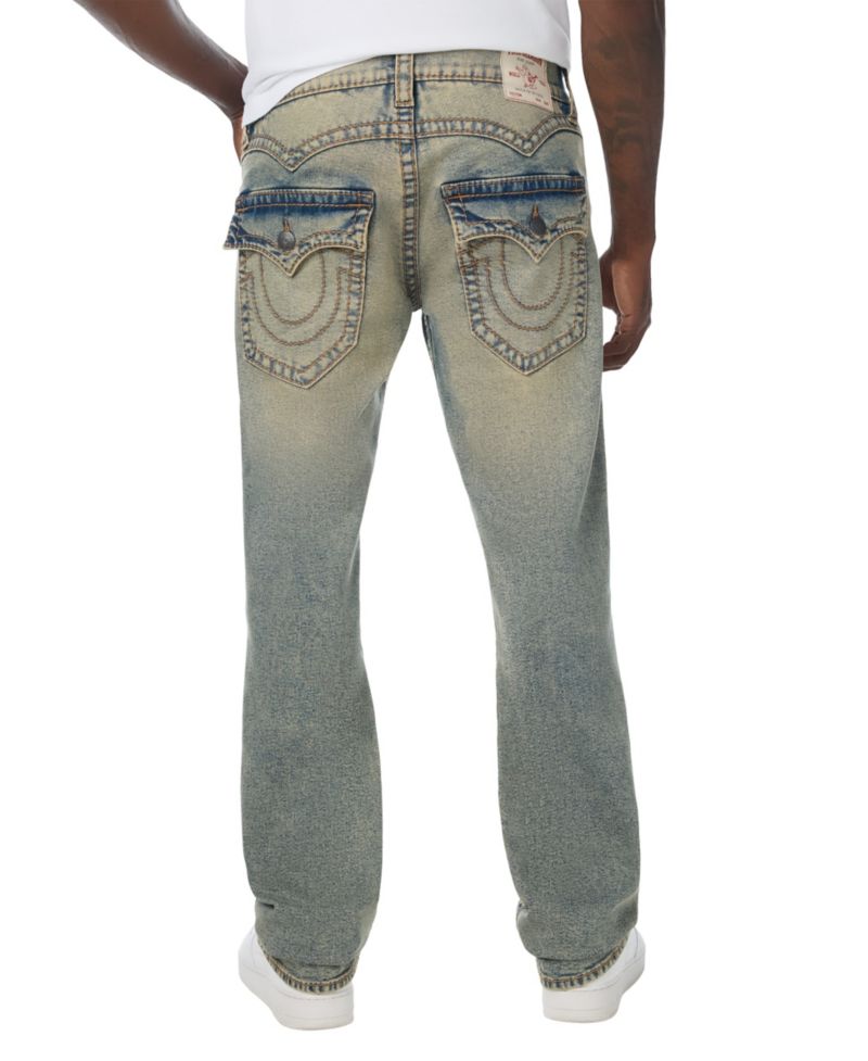 Men's Ricky Big T Jimmy Flap Straight-Leg Western-Inspired Denim Jeans