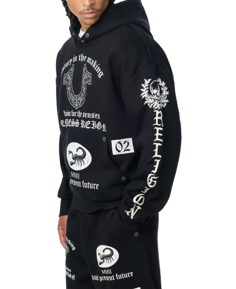 Men's Endless Reign Graphic Boxy Hoodie