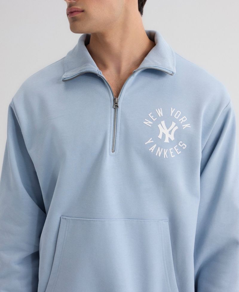 Men's New York Yankees Iconic Quarter-Zip Sweatshirt