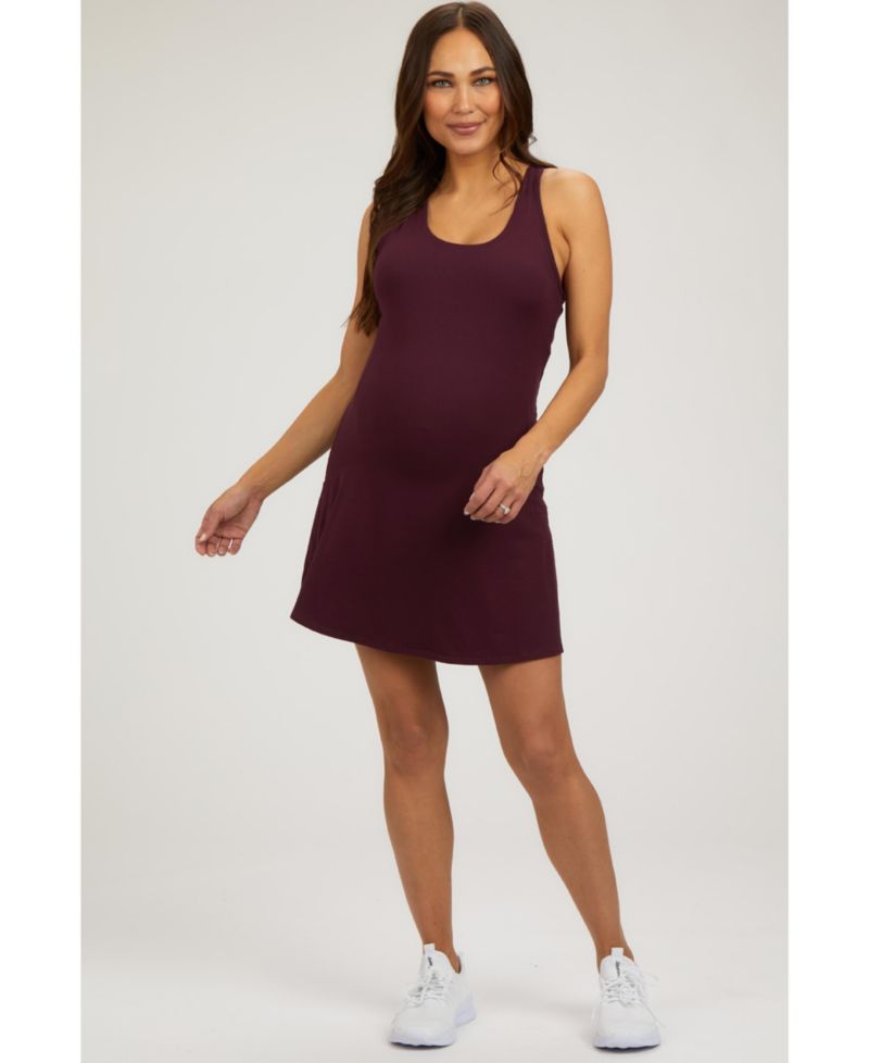 Women's Tennis Racerback Romper Dress
