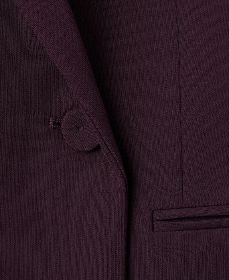 Women's Double-Breasted Belted V-Neck Blazer