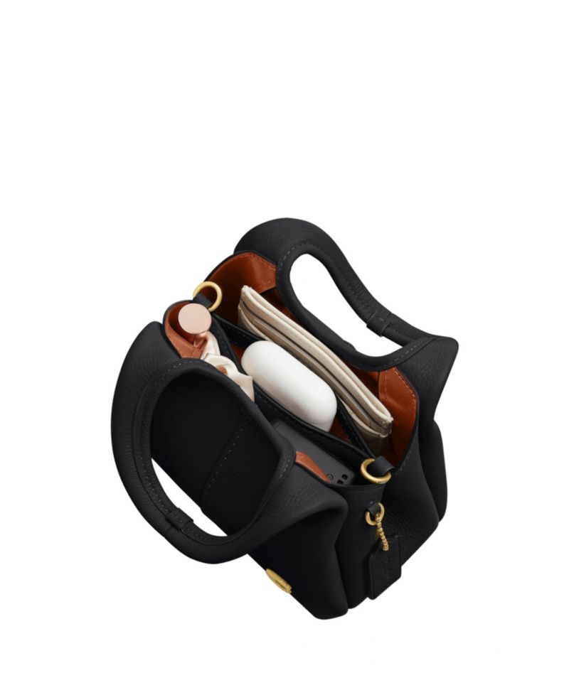 Lana Mini Pebble Leather Shoulder Bag 19