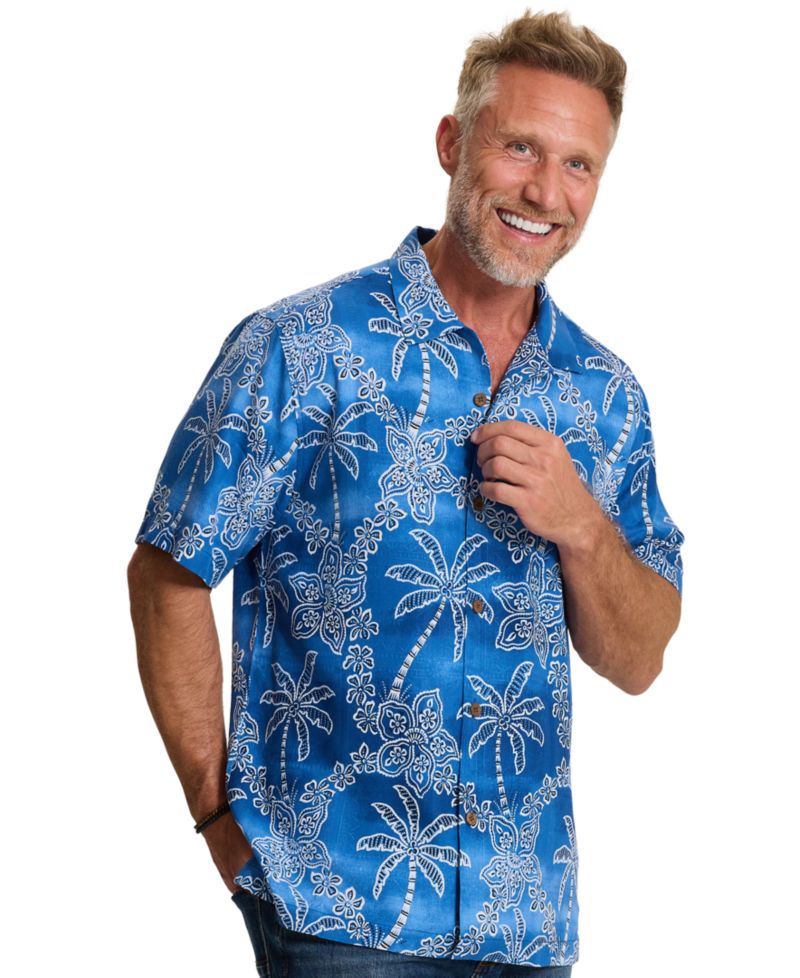 Men's Palomino Palms Short Sleeve Camp Collar Shirt