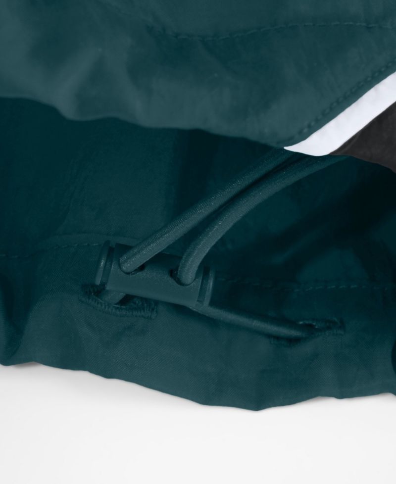 Women's Midnight Green/Black Philadelphia Eagles Team First Backwards Lateral Nylon Pants