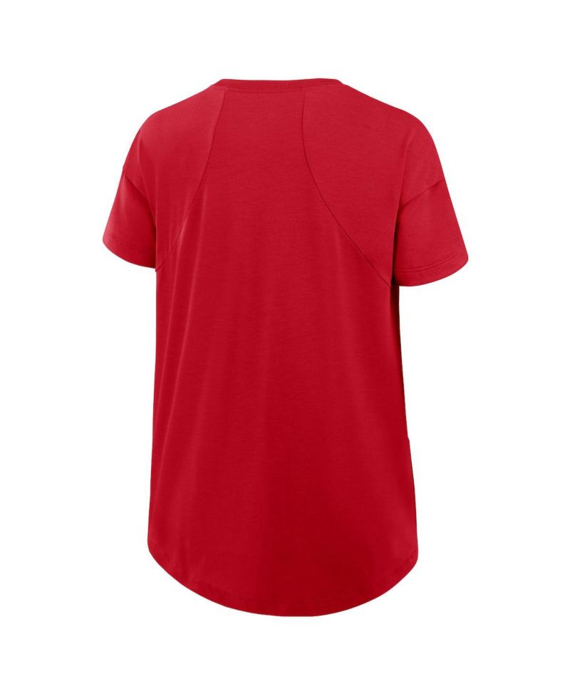 Women's Red Chicago White Sox 2025 City Connect Flowy Fashion Tri-Blend Performance T-Shirt