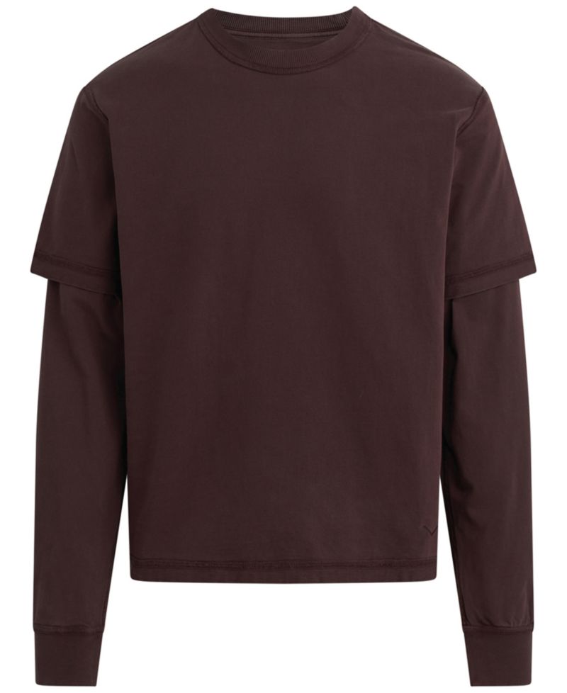 Men's Hybrid Long-Sleeve Relaxed-Fit T-Shirt