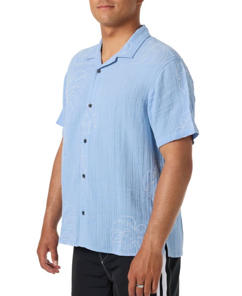 Men's Pipe Rodeo Regular-Fit Camp Collar Shirt