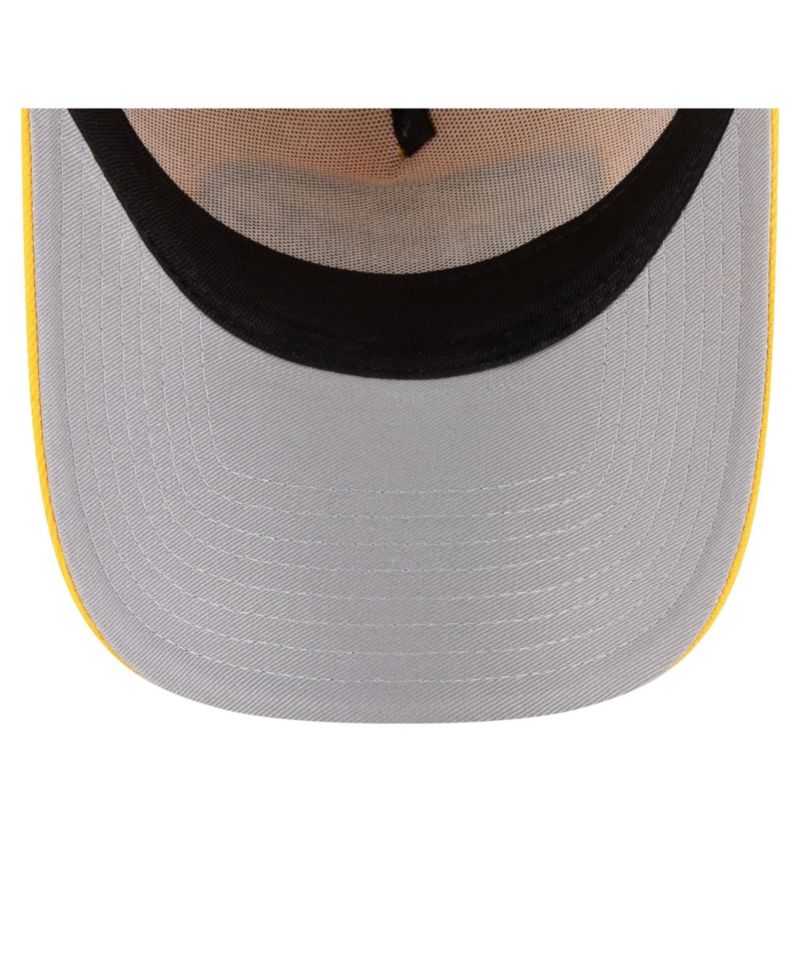 Men's Gold NASCAR Joey Logano Pennzoil 9FORTY A-Frame Adjustable Hat