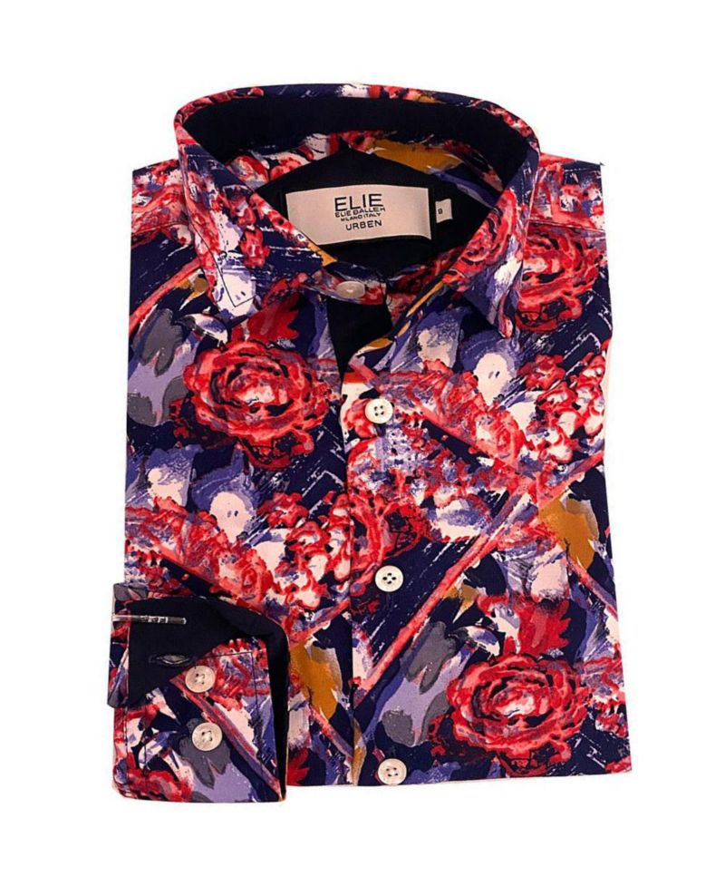Big Boys Red Paint Splash Shirt: Unleash Creativity