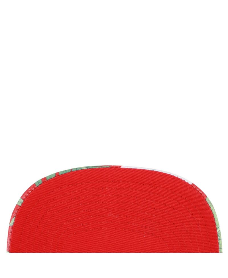 Men's Red/White Detroit Red Wings Beach Side Adjustable Trucker Hat