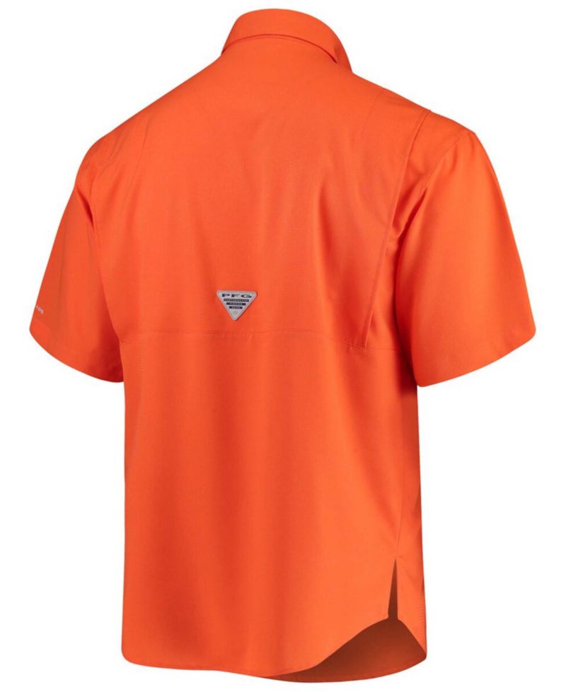 Men's Orange Clemson Tigers Tamiami Shirt