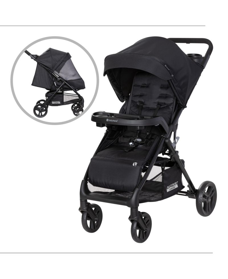 Passport Carriage Stroller - Ultra Black