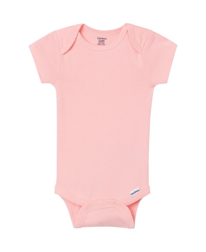 Baby (0-3 M to 24 M ) 5-Pack Short Sleeve Bodysuits, Pastels