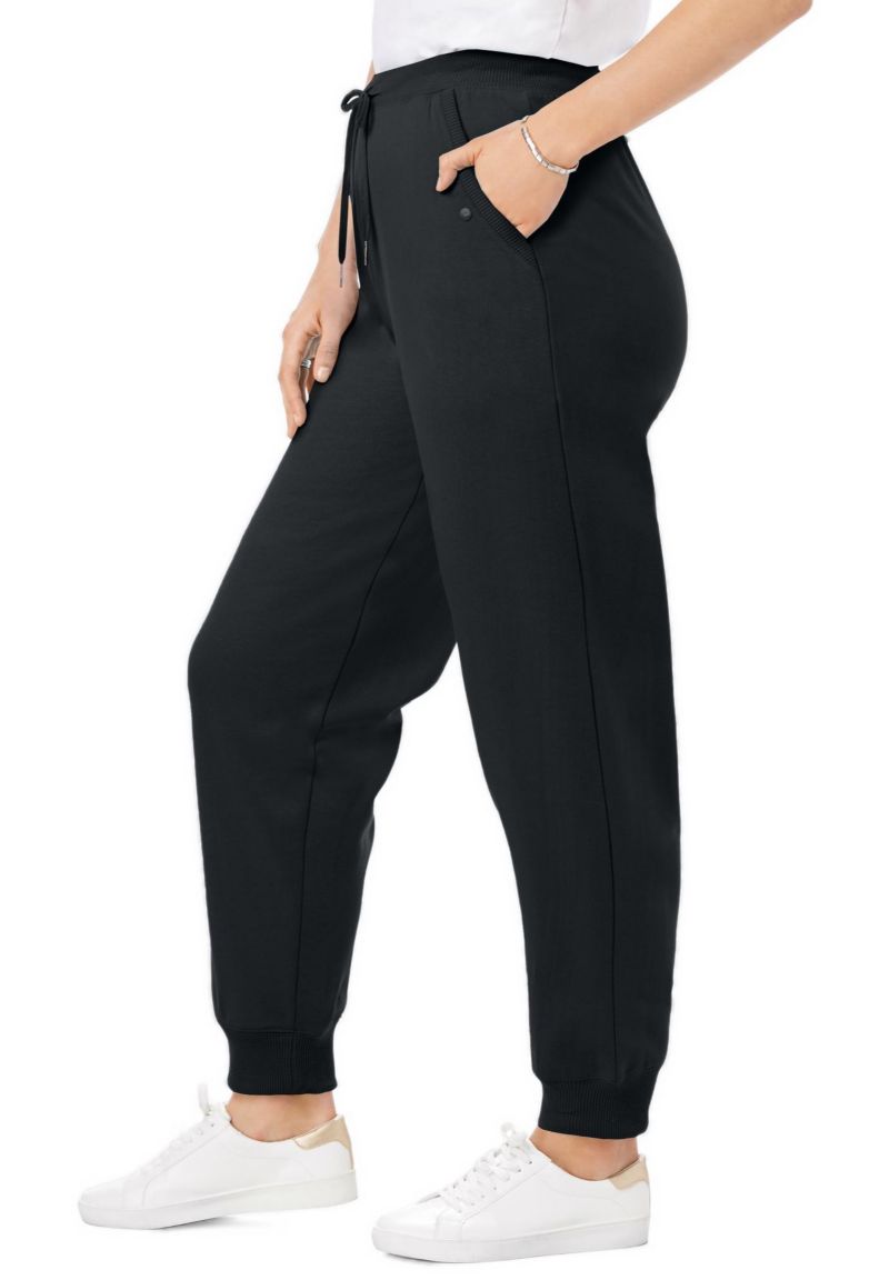 Women's Within Better-Fleece Pull-On Jogger Sweatpants