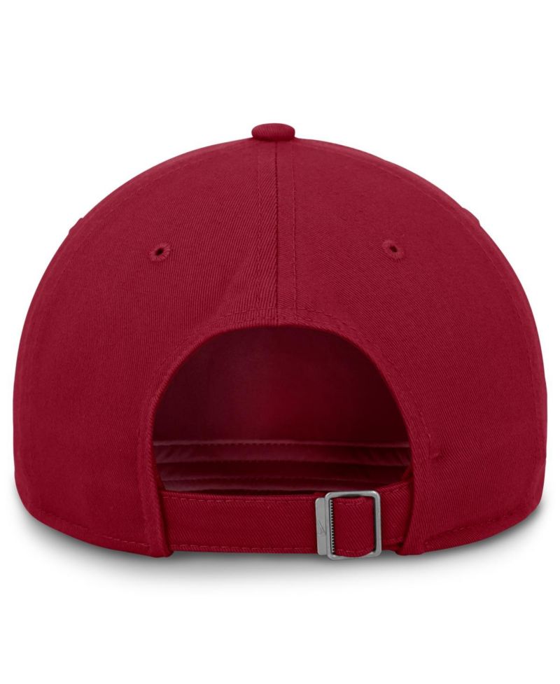 Men's Crimson Oklahoma Sooners Club Adjustable Hat