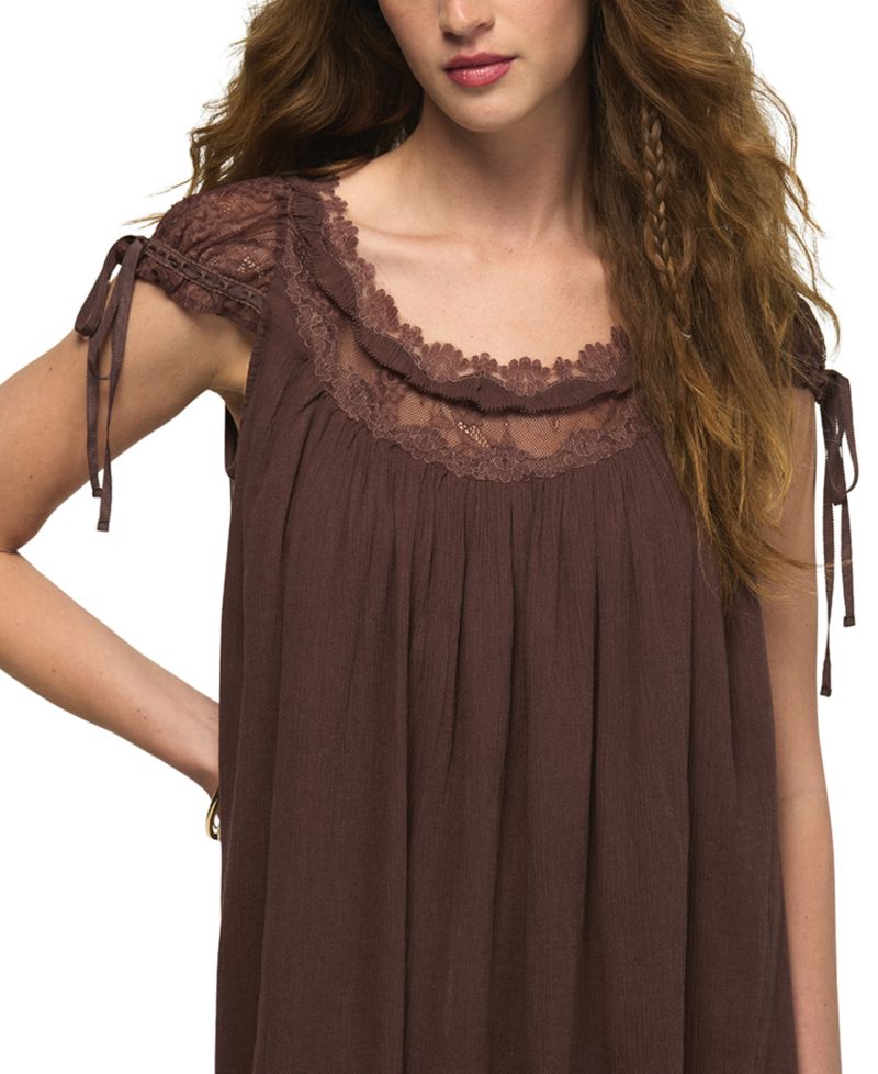 Women's Lace Babydoll Mini Dress