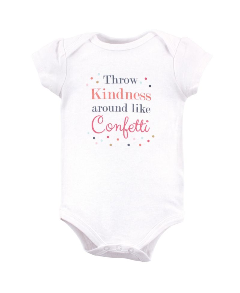 Baby Girls Treasure Soft Cotton Two-Piece Outfit Bodysuit & Pants
