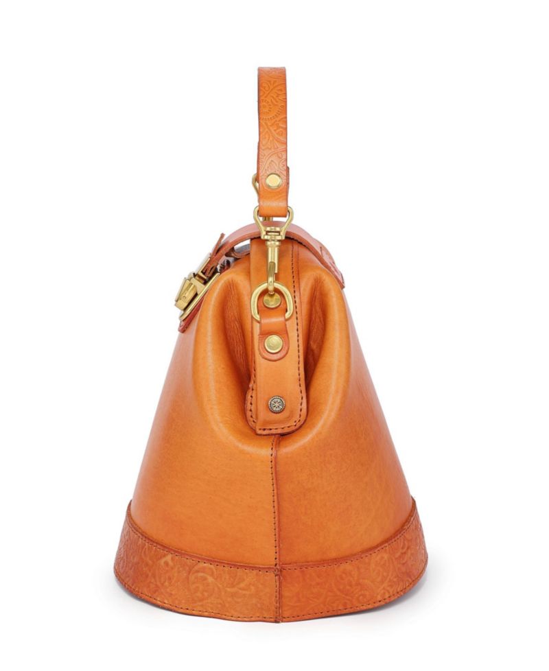 Doctor Mini Leather Bucket Crossbody Bag