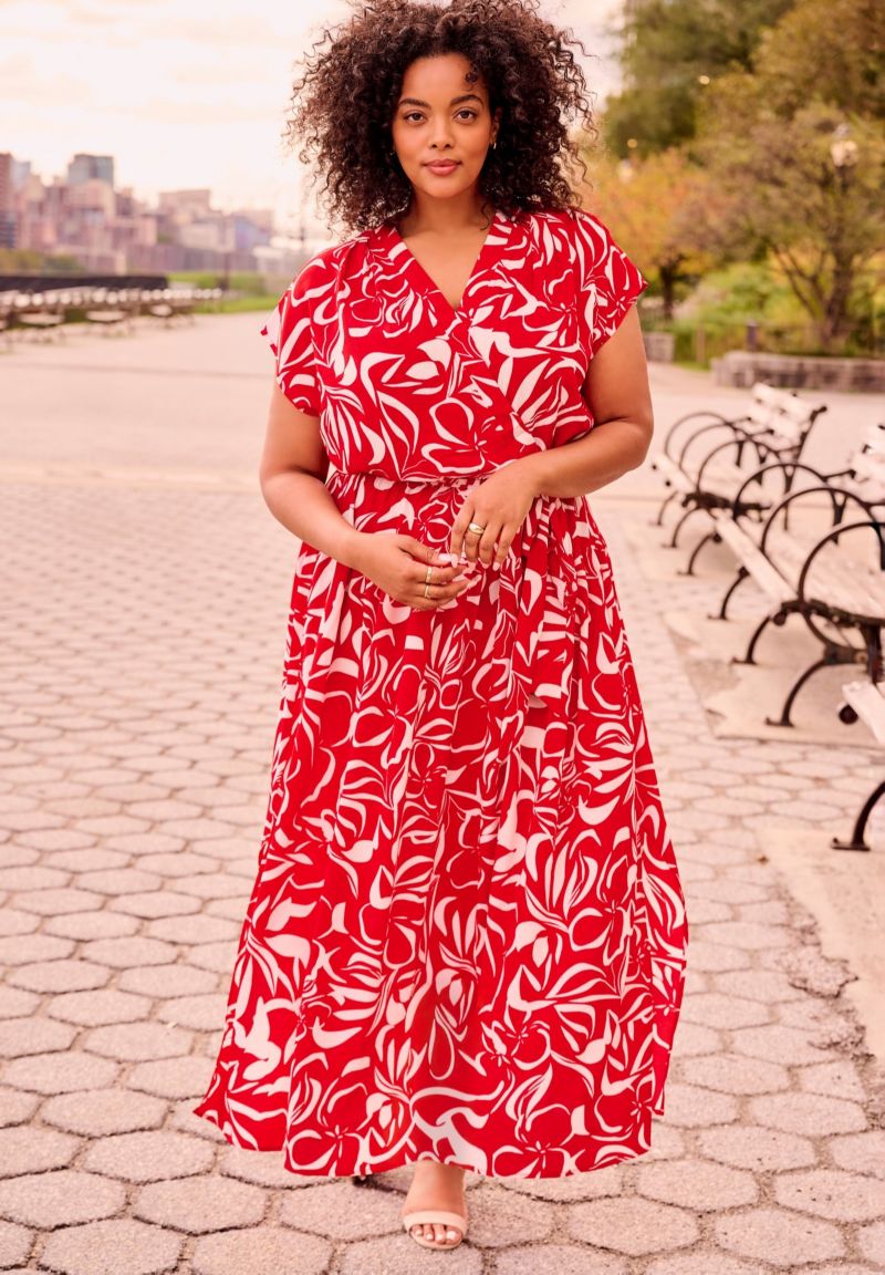 Women's Plus Size Havana Maxi Dress
