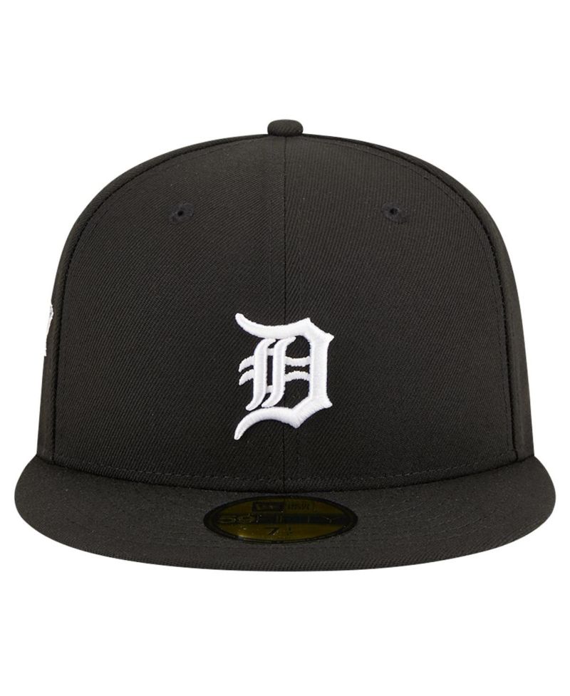 Men's Black Detroit Tigers Logo 59FIFTY Fitted Hat