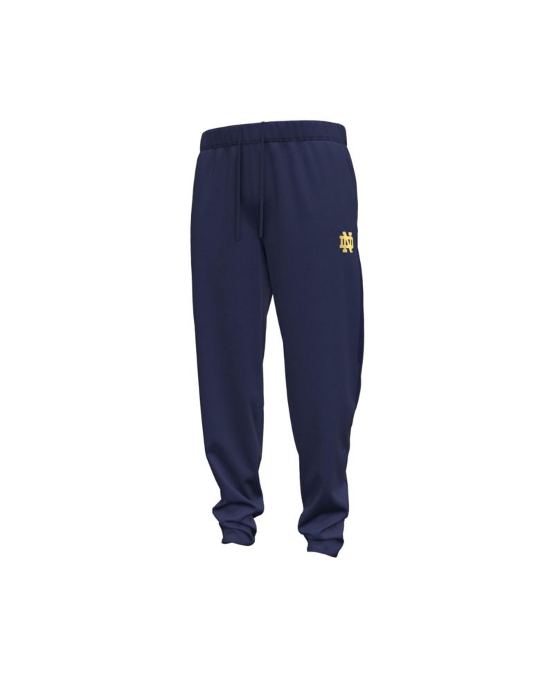 Men's Navy Notre Dame Fighting Irish 2026 Sideline Unstoppable Fleece Pants