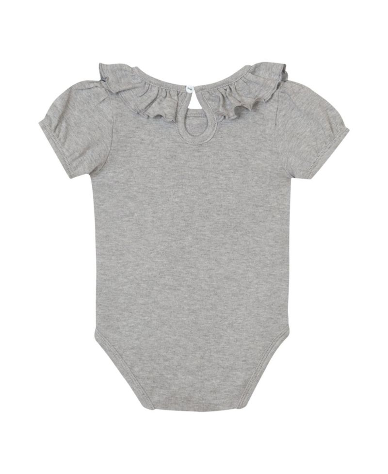 Baby Boys' and Girls' Notre Dame Fighting Irish Playtime Ruffle Short-Sleeve Bodysuit, 2-Piece Set