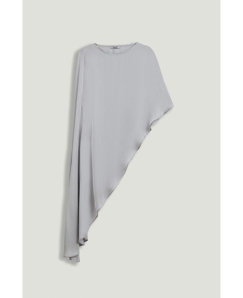Women's Draped Cape Blouse