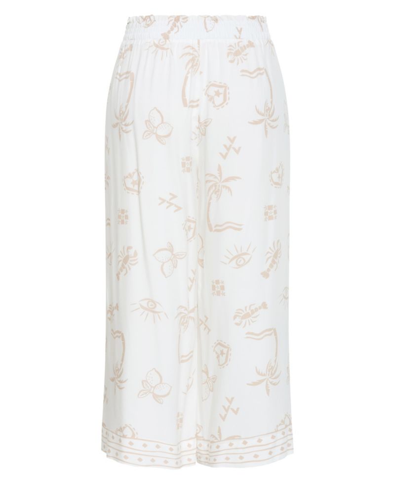 Plus Size Alessia High-Rise Wide-Leg Pull-On Pants
