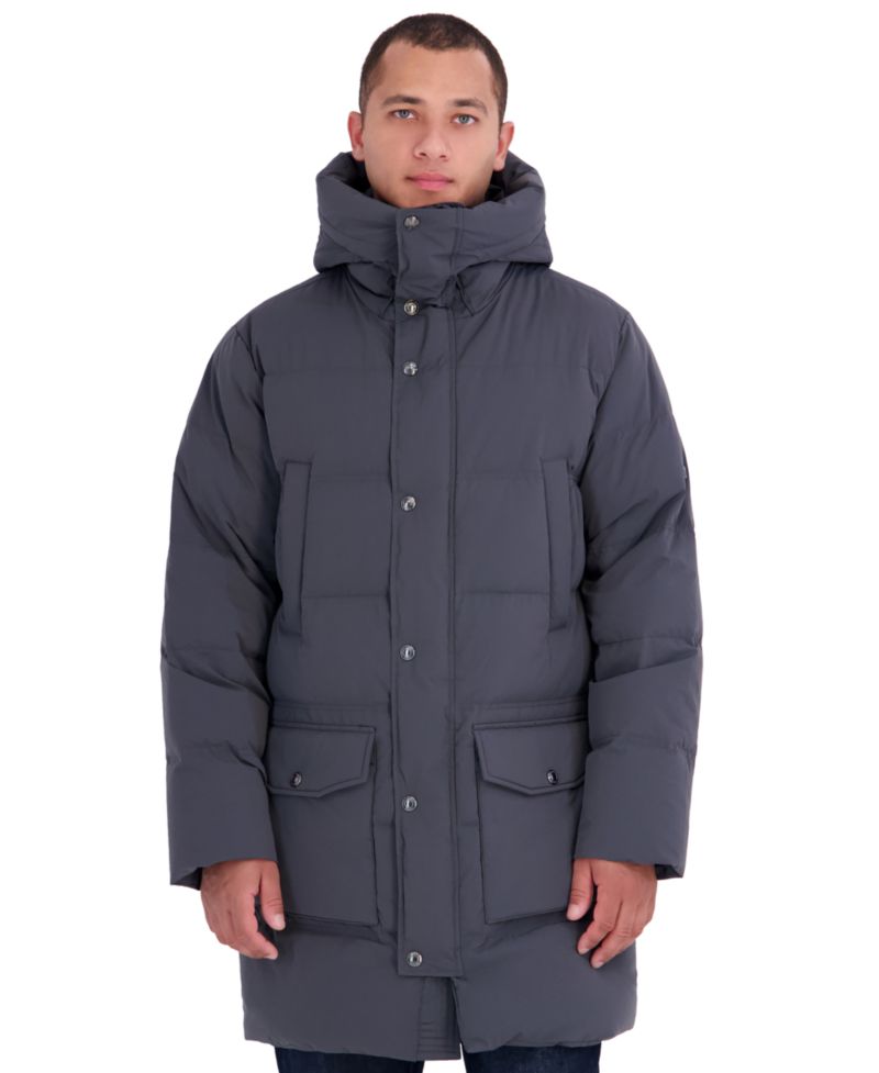 Men's Hooded Down Parka Jacket