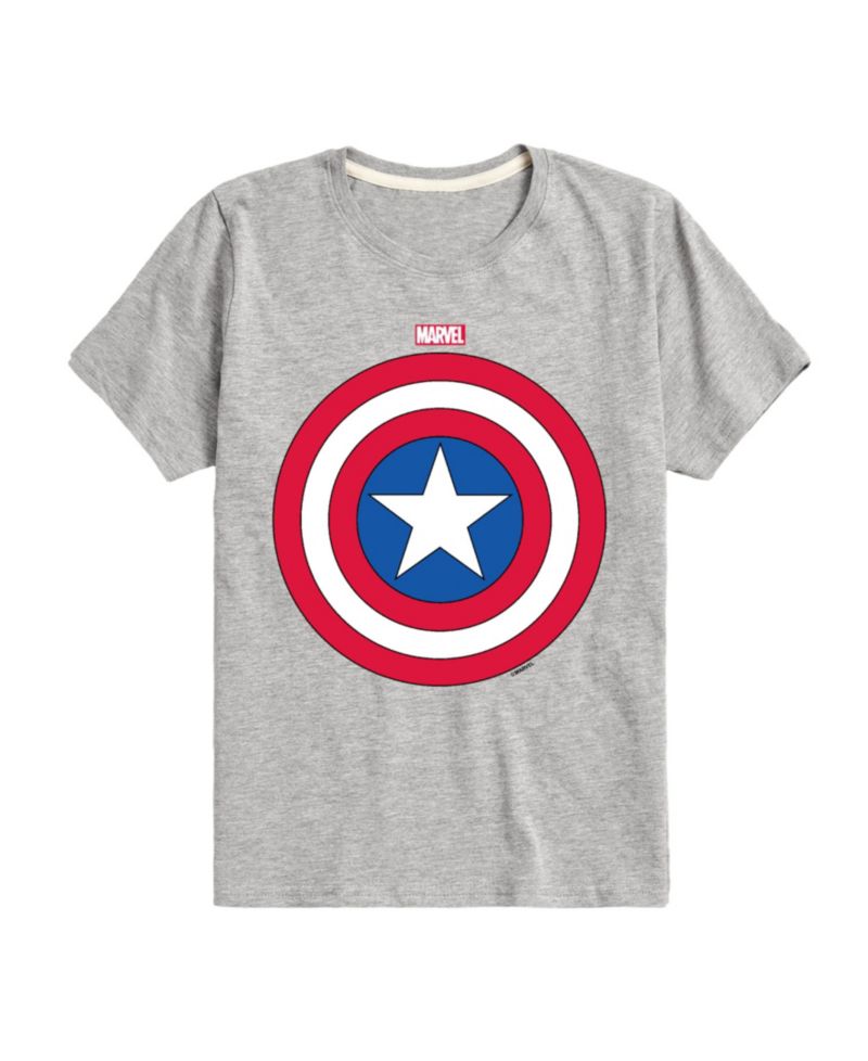Boys Captain America Graphic T-Shirt