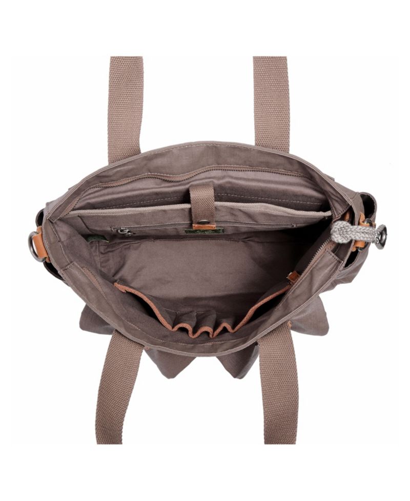 Urban Light Coated Canvas Tote Bag