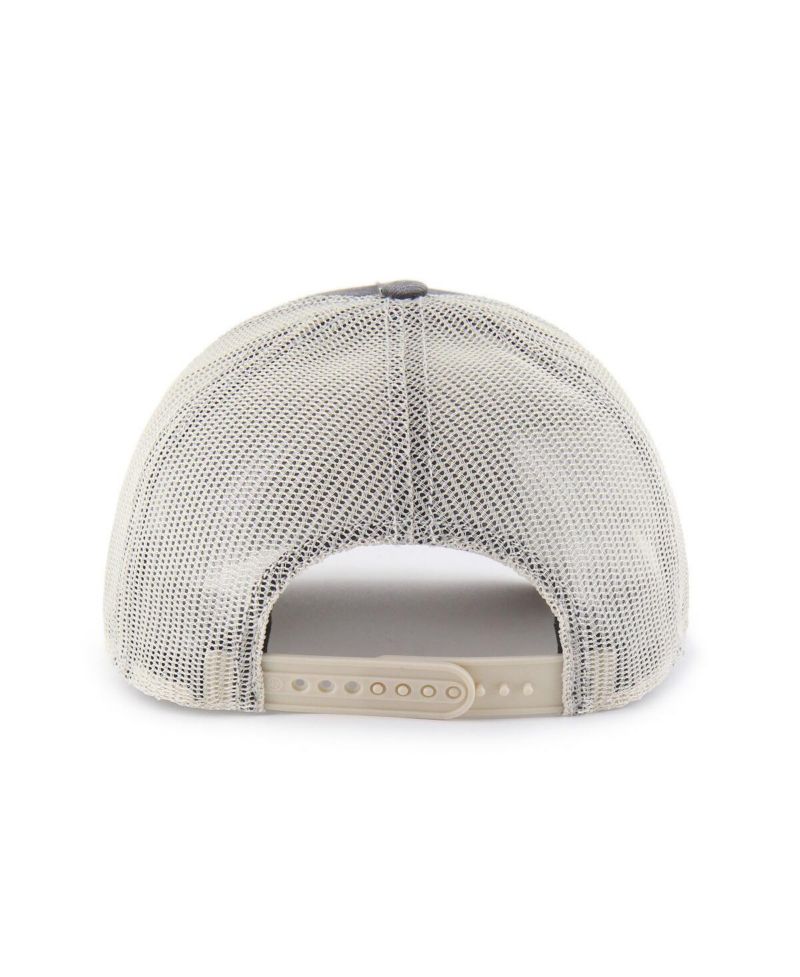 Men's Charcoal Pittsburgh Penguins Canteen Pigment Dyed Patch Trucker Adjustable Hat