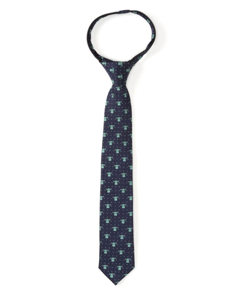 Men's The Child Dotted Boys Zipper Tie